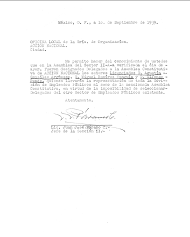 Archivo Hist�rico Correspondencia de la Secci�n II del Partido Acci�n Nacional 1939